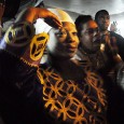 Like several West African religions, Vodouisants believe in a supreme being called Bondyè, from bon "good" + dyè "God." Because Bondyè is unreachable, Vodouisants aim their prayers to lesser entities, the spirits known as Lwa (Loa), contacted and served through possession. In turn, the Lwa confer material blessings, physical well-being, protection, abundance.