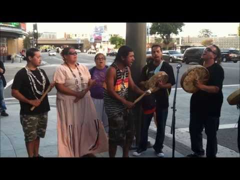 Idle No More LA - Prayer for Mother Earth - Petroleum Conference