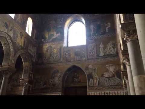 A taste of The Cathedral Monreale. All depictions are in spectacular mosaics.