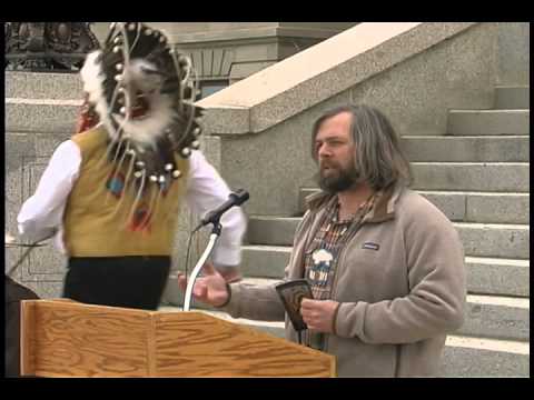 Native American Buffalo &amp; Wolf Rally