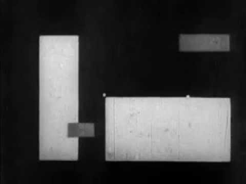 &quot;Rhytmus 21&quot; 1921 Hans Richter Silent Short Film