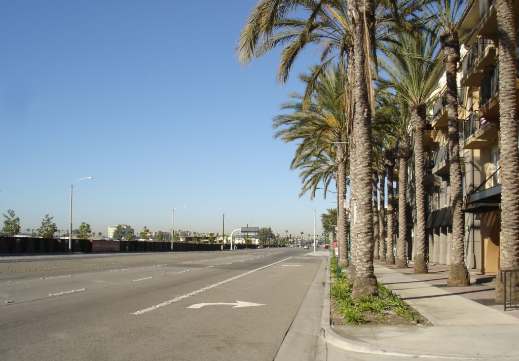 Anaheim Platinum Triangle, dense sprawl