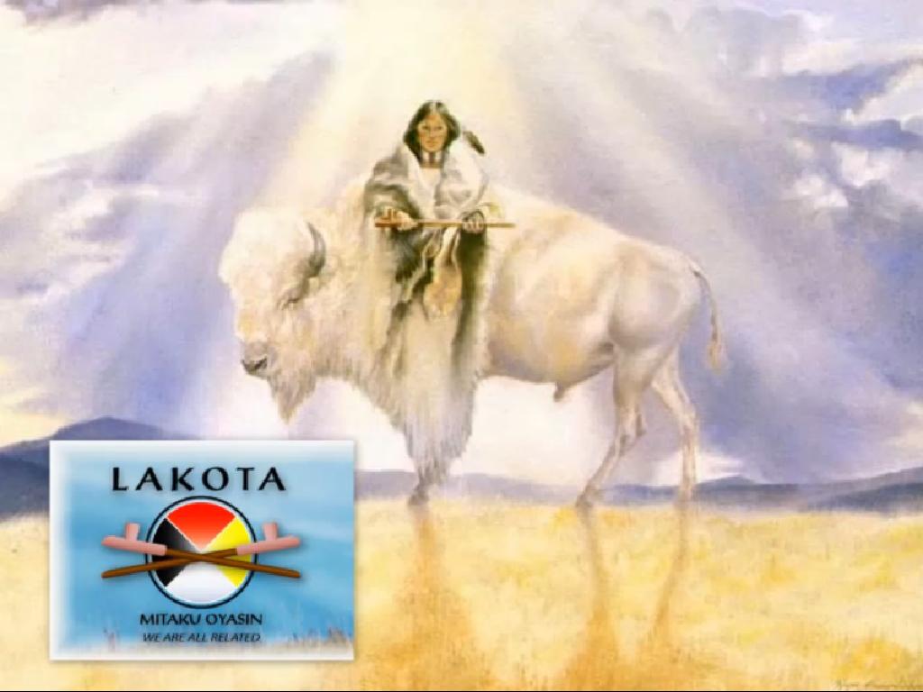 Lakota People, White Buffalo Calf woman myth