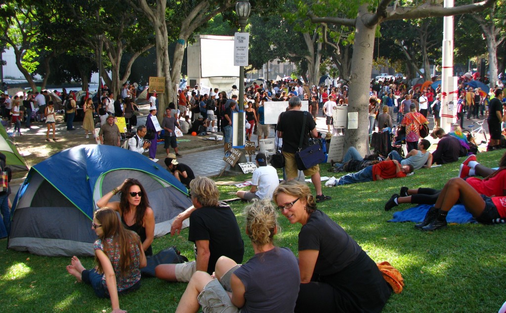 Jack Eidt, Occupy Los Angeles