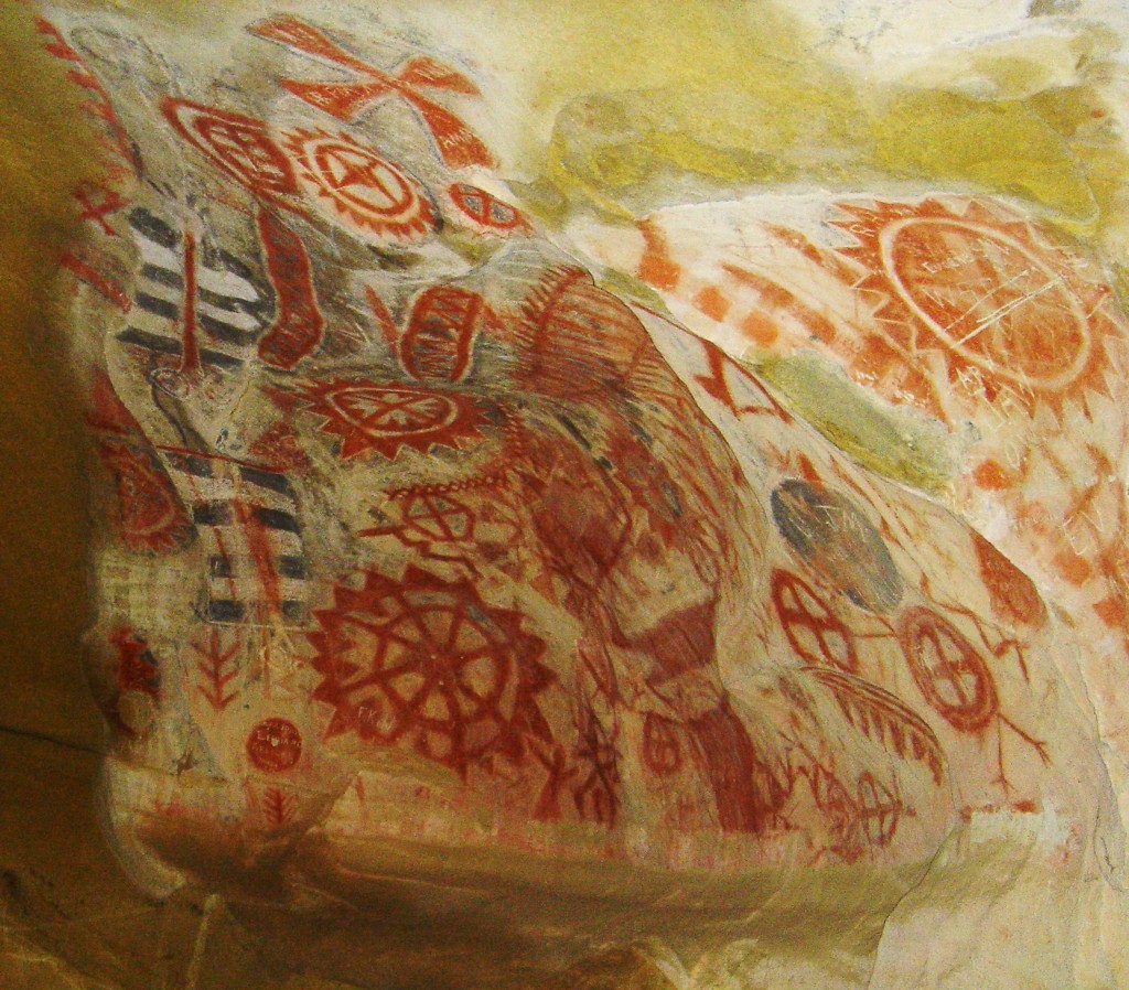 Santa Barbara, Painted Cave, Chumash Indians, rock art, California