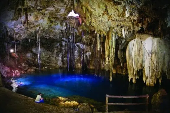 mexico, sacred cenote, yucatan