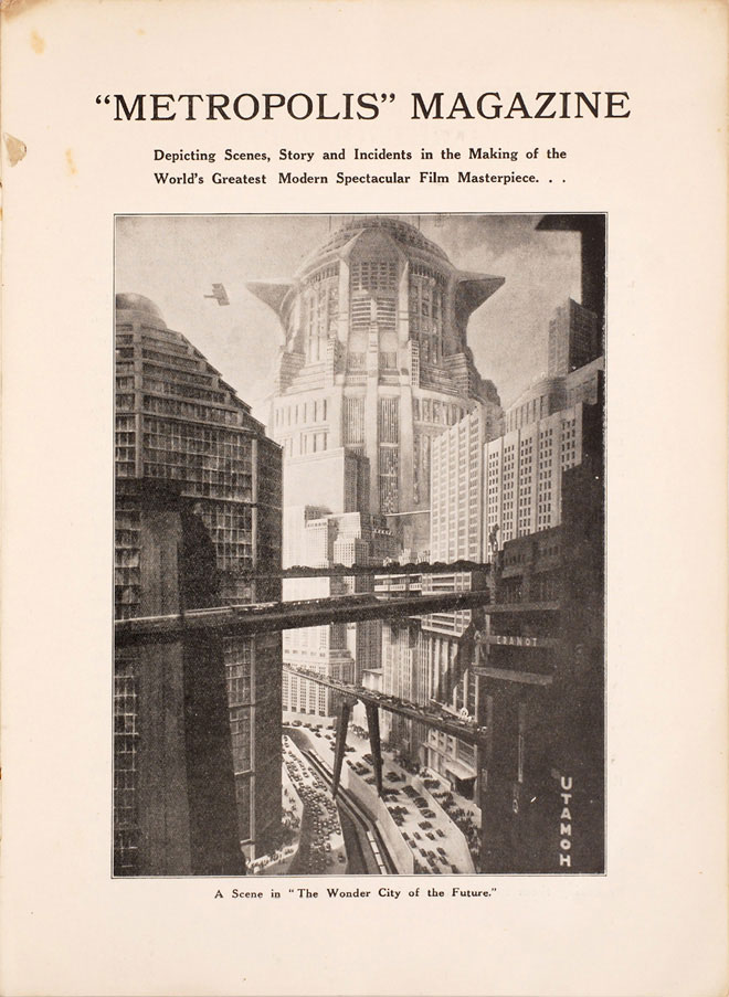 Fritz Lang 1927 science fiction silent film masterpiece, Metropolis
