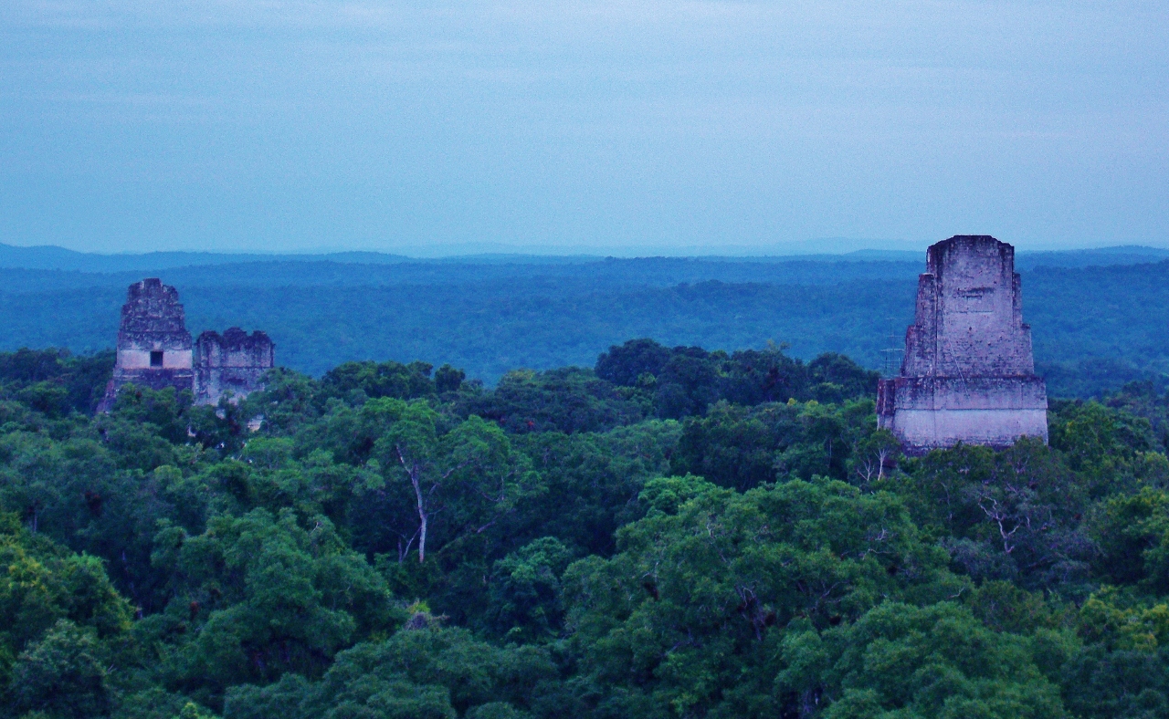 Ancient Maya Ruins of Tikal, Guatemala
