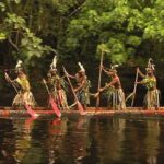 Papua New Guinea, canoe ceremony