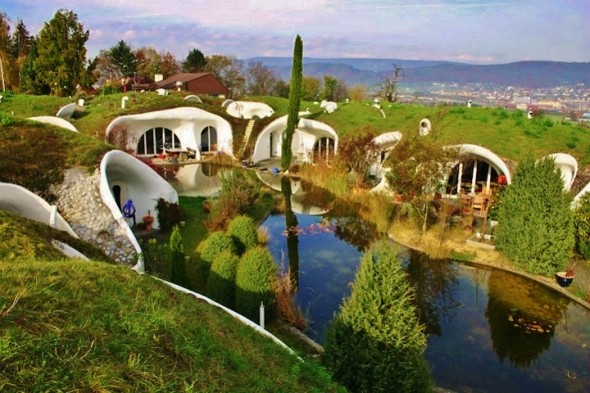 Earth Sheltered House, Switzerland