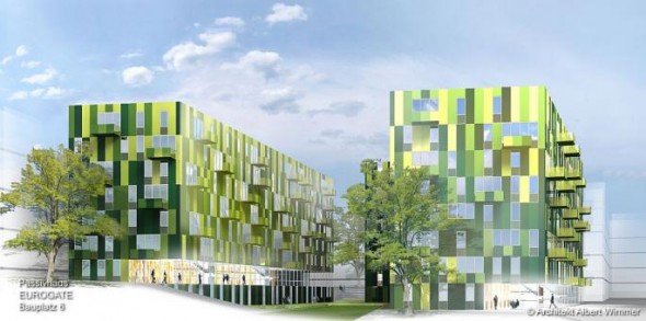 Eurogate, GmbH, Passive House, net-zero, energy efficiency, Vienna, Austria