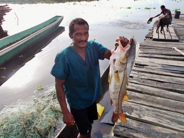 Rio Kruta, La Mosquitia, Honduras, fishing, Caribbean Sea, Miskito People