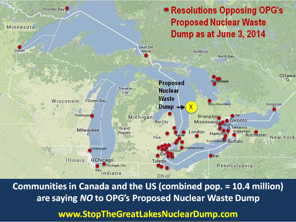 Stop the Great Lakes Nuclear Dump, Ontario Power Generation