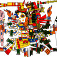 Part of the Mesoamerican myth of the origin of people, where Quetzalcoatl, the Plumed Serpent, descends into the Land of the Dead, Mictlán, to rescue the bones of humanity and bring them back to life.