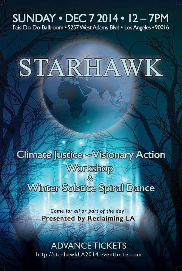 Starhawk, SoCal 350 Climate Action Coalition, Los Angeles