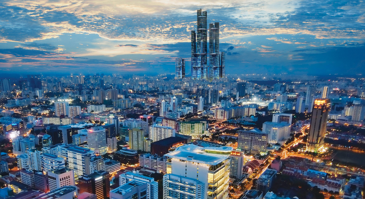 vertical city, singapore