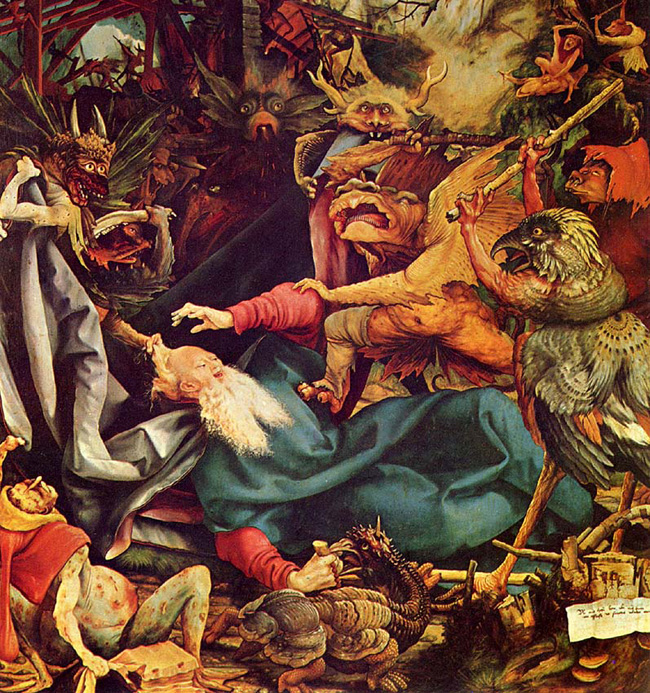 Mathis der Maler, Matthias Gunewald, Temptation of St. Anthony