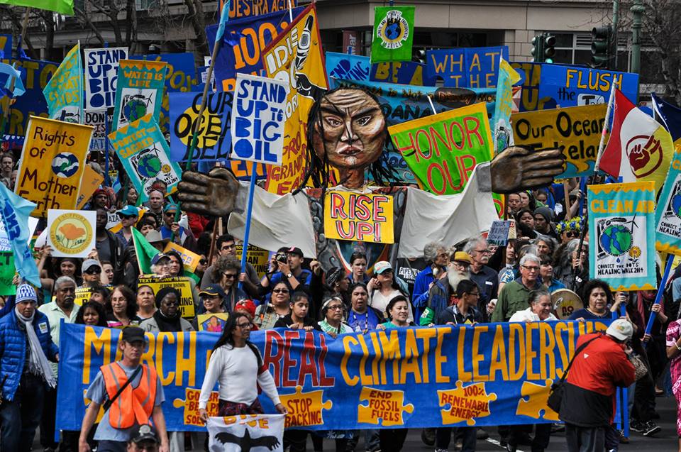 March for Real Climate Leadership, Oakland, California