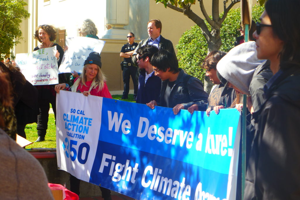 Stop Oil Trains in California, San Luis Obispo, SoCal 350 Climate Action