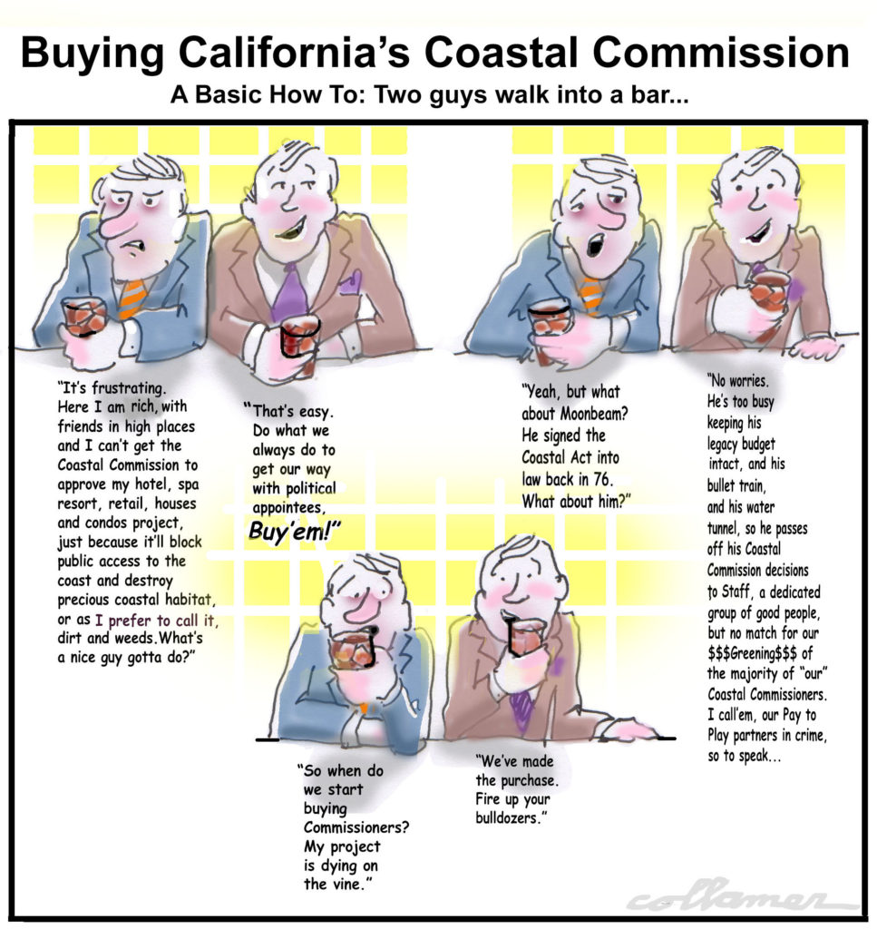 California Coastal Commission, Jerry Collamer, corruption