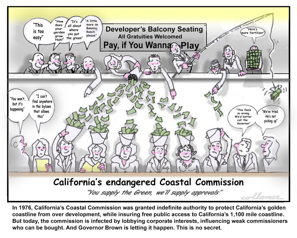 Jerry Collamer, California Coastal Commission, corruption