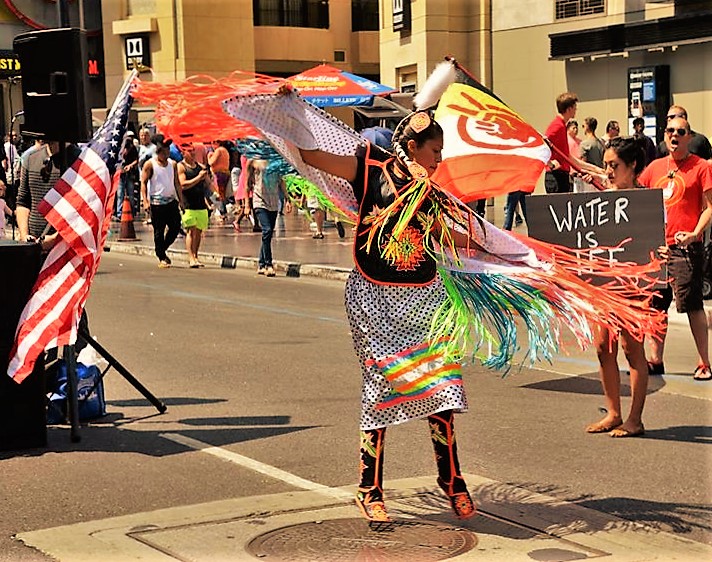 Dakota Access Pipeline, traditional Lakota dance