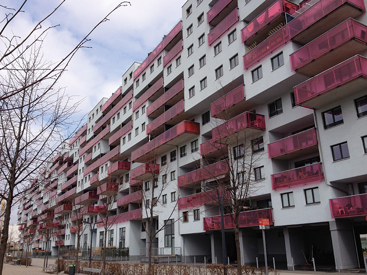 Wohnen am Park, Vienna, affordable housing