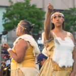 Tina Calderon, Jessa Calderon, Tongva People