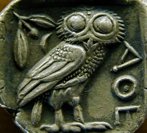 Owl of Minerva, Athena