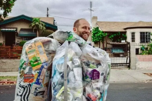 Rob Greenfield, zero waste